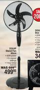Dis-Chem Dquip stand fan 40cm offer