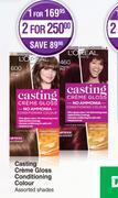 Dis-Chem L'oreal casting creme gloss conditioning colour assorted shades-for 1 offer