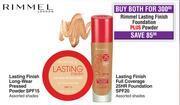 Dis-Chem Rimmel lasting finish foundation plus powder-both for offer