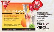 Dis-Chem Healthy living arthraway chronic joint therapy value pack-180 tablets per pack offer