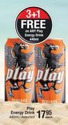 Dis-Chem Play energy drink assorted-440ml each offer