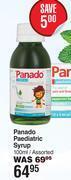 Dis-Chem Panado paediatric syrup assoretd-100ml offer