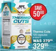 Dis-Chem Npl thermo cuts-120 capsules offer