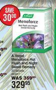Dis-Chem A.vogel menoforce hot flush & night sweat remedy 30 tablets offer