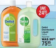 Dis-Chem Dettol disinfectant liquid assoretd-750ml each offer