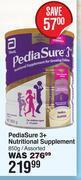 Dis-Chem Pedia sure 3+ nutritional supplement assorted-850g offer