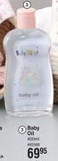 Dis-Chem Baby things baby oil-400ml offer