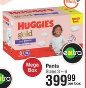 Dis-Chem Huggies pants (sizes 3-6)-per box offer