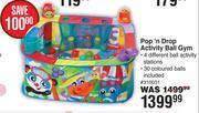 Dis-Chem Playgro pop n drop activity ball gym offer