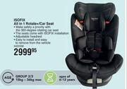 Dis-Chem Baby things isofix all in 1 rotate+/car seat offer