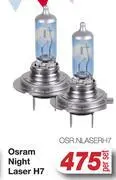 AutoZone Osram night laser h7 osr.nlaserh7-per set offer