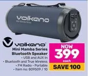 Game Volkano mini mamba series bluetooth speaker offer