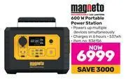 Game Magneto 600w portable power station offer