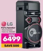 Game Lg party speaker offer