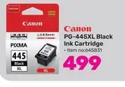 Game Canon pg-445xl black ink cartridge offer