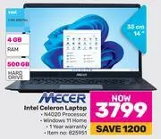 Game Mecer intel celeron laptop offer