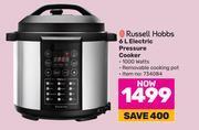 Russell hobbs 6l electric pressure cooker offer at Game