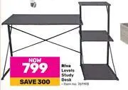 Game Riva levels study desk offer