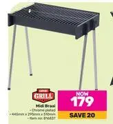 Game Expert grill midi braai offer