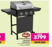 Game Expert grill 3 burner patio gas braai fsbg0090 offer
