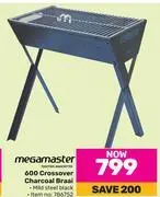 Game Megamaster 600 crossover charcoal braai offer