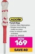 Game Addis twist mop offer