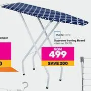 Mainstays supreme ironing board