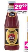 Game All gold tomato sauce-700ml offer