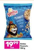 Game Simba peanuts-150g each offer