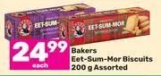 Game Bakers eet-sum- mor biscuits assorted-200g each offer