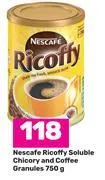 Game Nescafe ricoffy soluble chicory and coffee granules-750g offer
