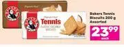 Game Bakers tennis biscuits assorted-200g each offer