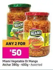 Game Miami Vegetable Or Mango Atchar Assoted-For Any 2 x 380g-400g offer