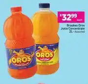 Game Brookes Oros Juice Concentrate Assorted-2L Each offer