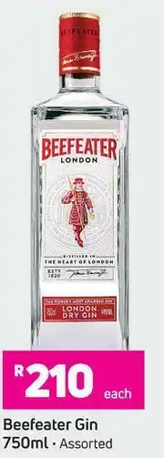 Game Beefeater Gin Assorted-750ml Each offer