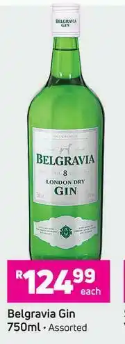 Game Belgravia Gin Assorted-750ml Each offer