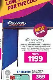 Game Discovery Adventures 20 Gazebo With 2 Side Panels offer