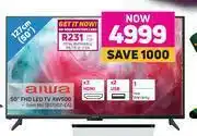 Game Aiwa 50" FHD LED TV AW500 offer