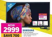 Game Samsung 32" HD TV 32N5003 offer