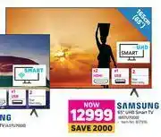 Game Samsung 65" UHD Smart TV 65TU7000 offer