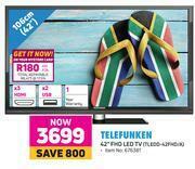 Game Telefunken 42" FHD LED TV TLEDD-42FHD/A offer
