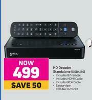 Game DSTV HD Decoder Standalone DSD4140 offer