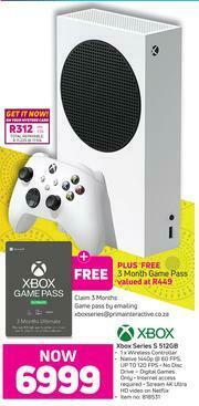 Game Xbox Series S 512GB offer