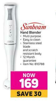 Game Sunbeam Hand Blender offer