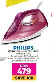 Game Philips 2100W Easy Speed Plus Steam Iron GC2146.44 offer