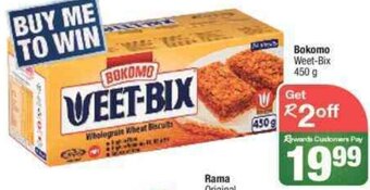 Spar Bokomo Weet-Bix 450g offer