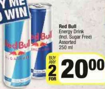 Spar Red Bull Energy Drink Assorted 250ml offer