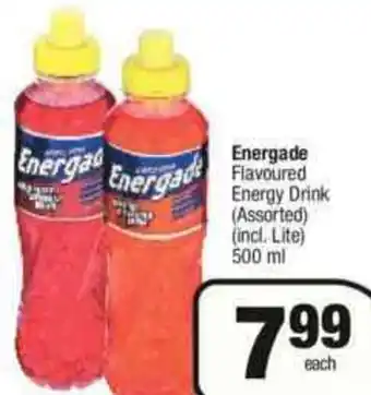 Spar Energade Flavoured Energy Drink 500ml offer