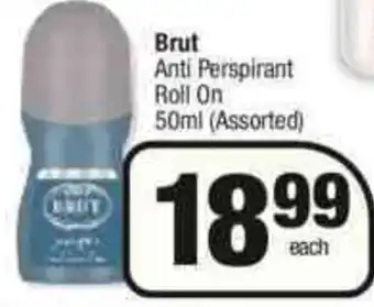 Brut Anti Perspirant Roll On 50ml
