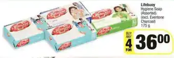 Spar Lifebouy Hygiene Soap 175g offer